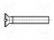Screw  M5x10  DIN  963A  Head  countersunk  slotted  polyamide