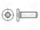 Screw  M5x16  Head  cheese head  Torx®  steel  zinc  TX15