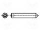 Screw  M5x25  DIN  914  Head  without head  imbus  steel  zinc