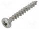 Screw  5x40  Head  cheese head  Pozidriv  PZ2  steel  zinc  SPAX®