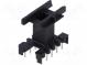 Coilformer  with pins  vertical  Application  E25/13/7  Mat  PET