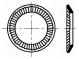 Washer  conical  M6  D=10mm  h=1.2mm  A2 stainless steel  BN  20041
