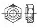 Nut  hexagonal  M6  1  A2 stainless steel  11mm  BN  31  DIN  929