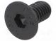 Screw  M6x12  DIN  7991  Head  countersunk  imbus  steel  HEX 4mm