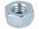 Nut  hexagonal  M8  1.25  steel  Plating  zinc  13mm  BN  161  DIN  985