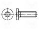 Винт  M8x12  Головка  цилиндрическая  Torx®  нержавеющая сталь A2