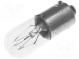 Filament lamp  bayonet  BA9S  130VAC  20mA  2W