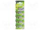 Battery  alkaline  12V  23A,8LR932  non-rechargeable  Ø10x28mm