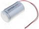 Battery  lithium  3.6V  D  19000mAh  non-rechargeable  cables