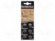 Battery  alkaline  1.5V  LR44,coin,R1154  150mAh  Ø11.6x5mm