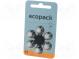 Battery  zinc air (ZnO2)  1.4V  AC13,coin,R754  270mAh  6pcs.