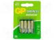 Battery  zinc-carbon  1.5V  AAA,R3  non-rechargeable  4pcs.