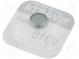Battery  silver  1.55V  coin,SR67  19mAh  non-rechargeable  1pcs.