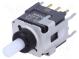 Switch  push-button  Pos  2  DPDT  0.01A/28VAC  0.01A/28VDC  500MΩ