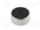 Condenser microphone  Ø9.7x4.5mm  2.2kΩ  600uA  1.5÷10V  SNR 60dB