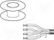 Wire  U/UTP  5e  solid  Cu  4x2x24AWG  PVC  grey  305m  Øcable  5mm