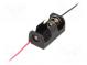 Holder  Leads  cables  Size  1/2AA,1/2R6  Batt.no  1  Colour  black