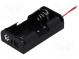 Holder  Leads  cables  Size  AA,R6  Batt.no  2  Colour  black  150mm