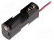 Holder  Leads  cables  Size  AA,R6  Batt.no  2  Colour  black  150mm