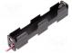 Holder  Leads  cables  Size  AA,R6  Batt.no  4  Colour  black  150mm