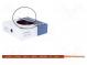 Wire  BiTOne  stranded  Cu  0.5mm2  brown  PVC  300/500V  100m