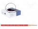 Wire  BiTOne  stranded  Cu  0.75mm2  red  PVC  300/500V  100m