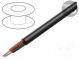 Wire  loudspeaker cable  2x2,5mm2  stranded  Cu  black  unshielded