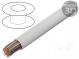 Wire  YTKSY  telecommunication  solid  Cu  21x2x0,5mm2  PVC  white