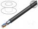 Wire  YTKSYekw  telecommunication  solid  Cu  5x2x0,5mm2  PVC