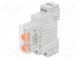 Timer  0,5s÷10days  DPDT  250VAC/8A  Usup  12÷240VAC  12÷240VDC