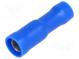Terminal  round  female  Ø  4mm  1.5÷2.5mm2  crimped  for cable