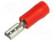 Terminal  flat  2.8mm  0.8mm  female  0.25÷1.5mm2  crimped  tinned