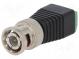 Adapter  BNC BNC, terminal block  PIN 2
