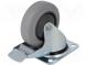 Transport wheel  Ø  100mm  W  32mm  H  128mm  torsional with lock