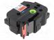 Tape  36mm  8m  red  Character colour  black  laminated,glued