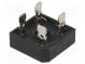 Single-phase bridge rectifier  Urmax 200V  If 15A  Ifsm 300A