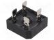 Single-phase bridge rectifier  Urmax 200V  If 25A  Ifsm 400A