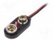 6F22 connector  Leads  cables  Size  6F22,6LR61  Batt.no  1  150mm