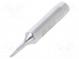 Tip  conical sloped  1mm