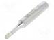 Tip  conical sloped  3mm