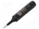 Tip  conical sloped  1mm  double-layer nickel plating
