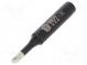 Tip  conical sloped  3mm  double-layer nickel plating