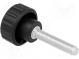 Knob  Ø  20mm  Ext.thread  M5  25mm  H  16mm  polyamide  knurled