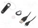 Наушники Bluetooth с микрофоном  черный  Bluetooth 4.2 + EDR
