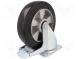 Transport wheel  Ø  200mm  W  50mm  H  238mm  torsional with lock