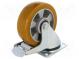Transport wheel  Ø  160mm  W  50mm  H  193mm  torsional with lock