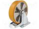 Transport wheel  Ø  200mm  W  50mm  H  238mm  torsional with lock