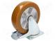 Transport wheel  Ø  200mm  W  50mm  H  238mm  torsional with lock