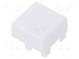 Button  white  D6Q-B,D6Q-BL,D6Q-G,D6Q-GR,D6Q-R,D6Q-W,D6Q-Y