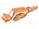 Crocodile clip  100A  Grip capac  max.27mm  Overall len  109mm